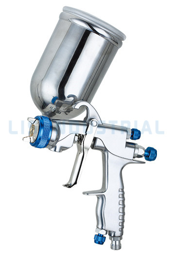 LS101G 중력 공급 스프레이 건(400ML 측면 중력 컵 포함)